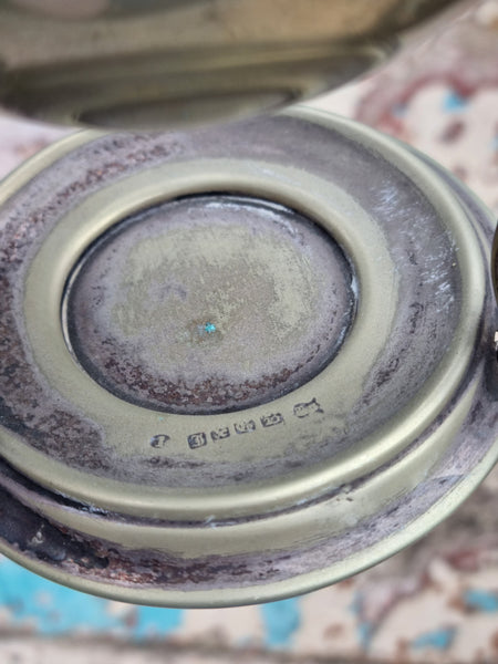 REDUCED WAS $195 Vintage English Silver Plated Egg Holder / Warmer MSEW