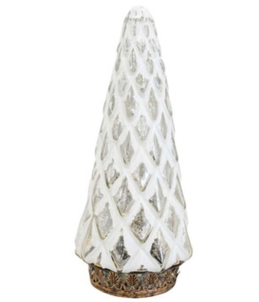 Lantern  - Christmas Tree White LCTW
