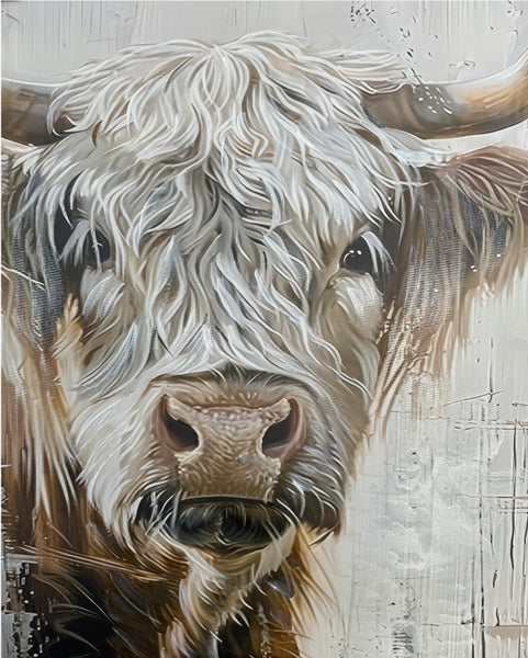 Art - Highland Cow Boris