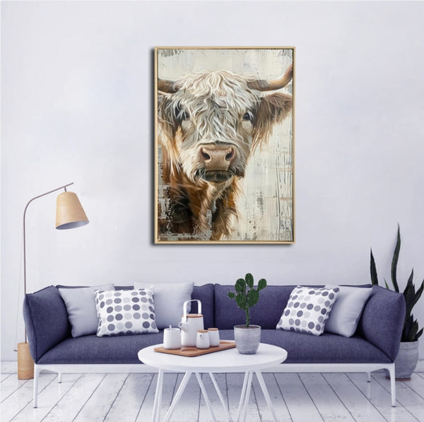 Art - Highland Cow Boris