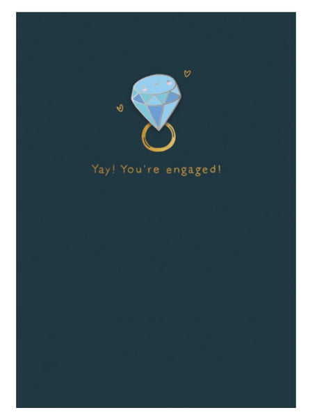 Card - LAPEL PIN Engagement CPE purple π