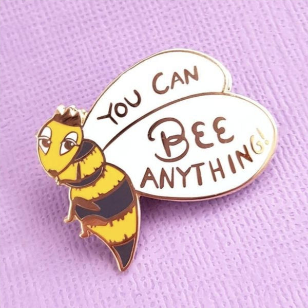 Jubly-Umph Lapel Pin - Bee Anything 🌟