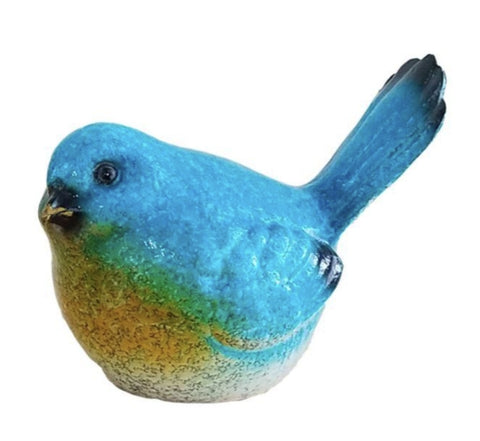 Decorative - resin bird assorted colours