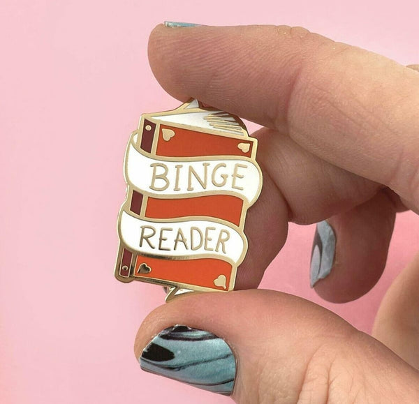Jubly-Umph Lapel Pin - Binge Reader  🌟