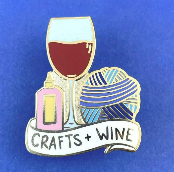 Jubly-Umph Lapel Pin - Crafts & Wine JCW 🌟