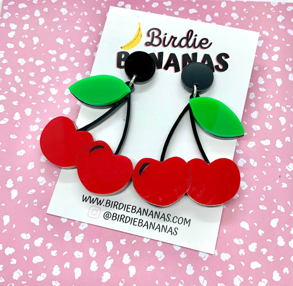 Earrings - Cherry Earrings BCHE .