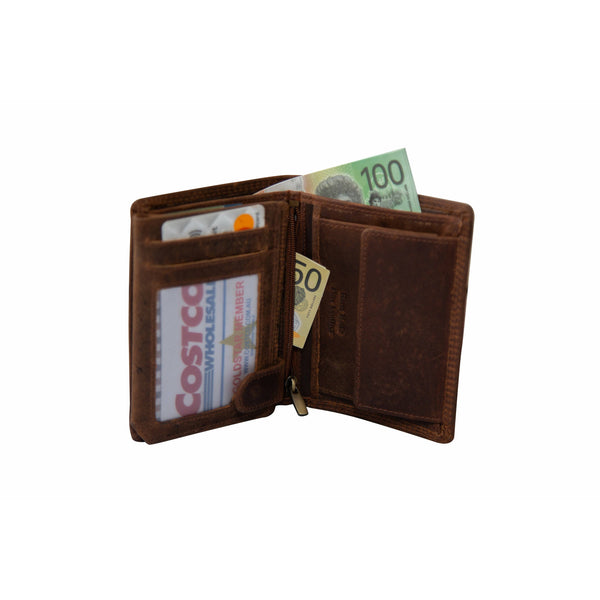 RFID Leather Wallet Melton - Sandel GWW