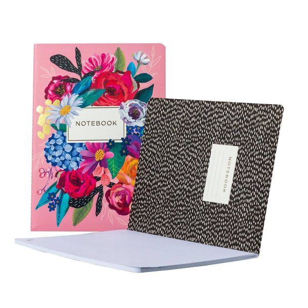 Wildflowers Notebook Assorted 2pk