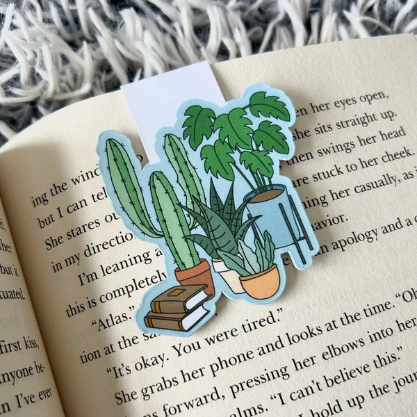 Plants and Books Magnetic Bookmarks PBM