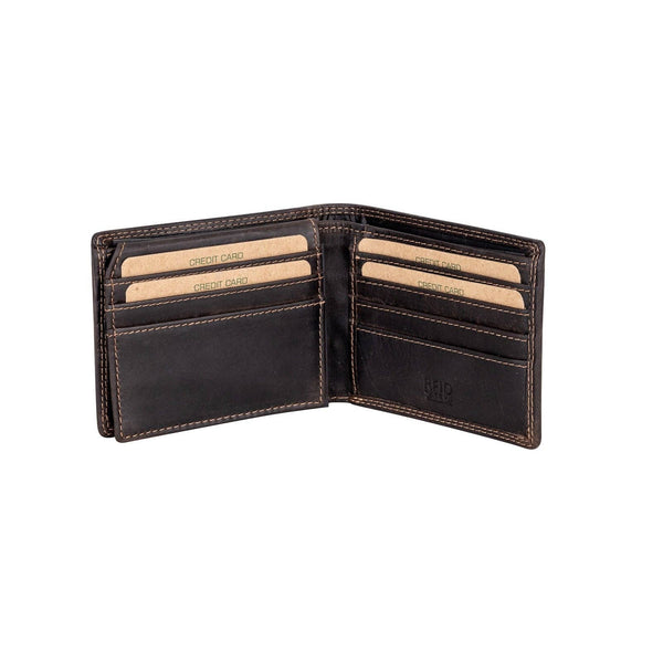 Samson RFID Leather Wallet – Brown GSB