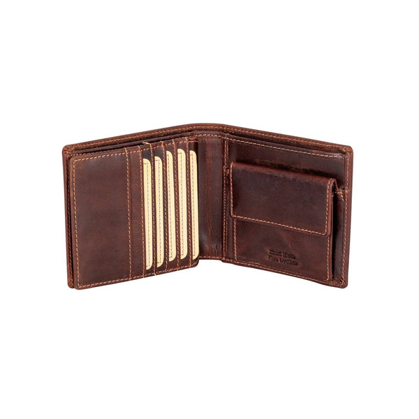 Mason RFID Leather Wallet with Coin Pocket – Sandel MLW
