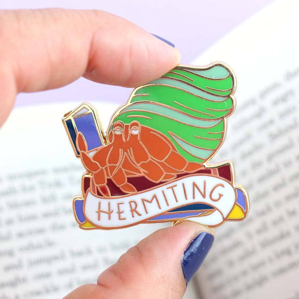 Jubly-Umph Lapel Pin - Hermiting Crab Lapel Pin JHC 🌟