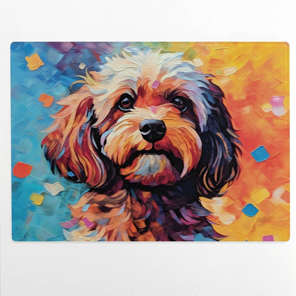 Cavoodle Glass Cutting Board CFC