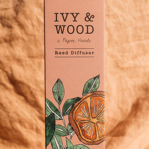 IVY & WOOD Botanical: Orange & Cedarleaf Reed Diffuser WCD