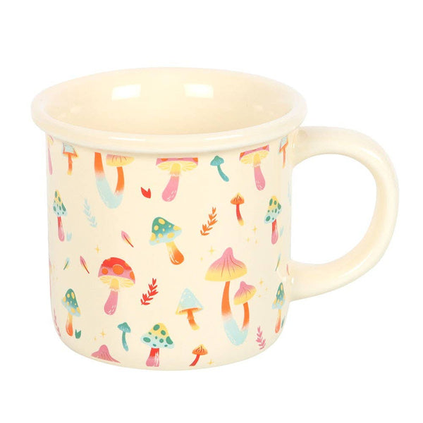 Funky Fungi Print Ceramic Mug. FFM