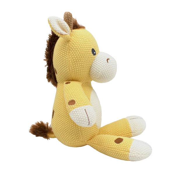 Noah the Giraffe Knitted Toy NGK