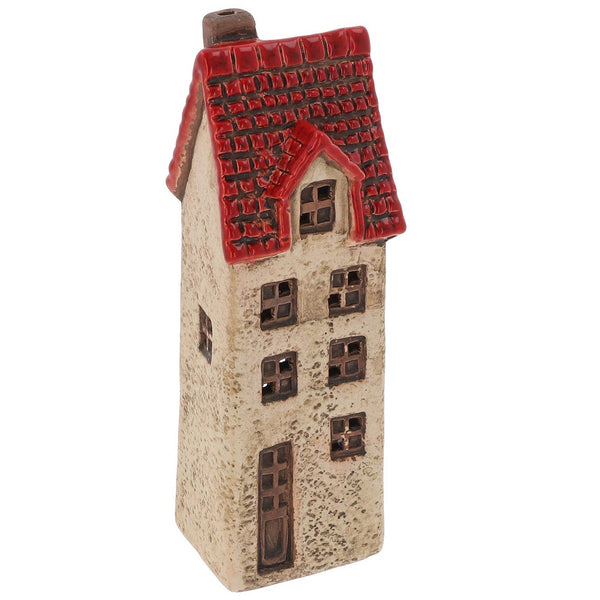 Vintage Village Tall House Tealight