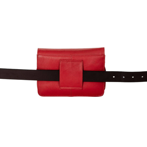 Leather Mobile Bag GW6814 Red LMR