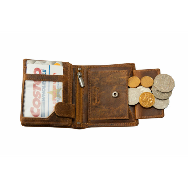 Men's Leather Wallet Tyler - Camel GW8115CAM MWC