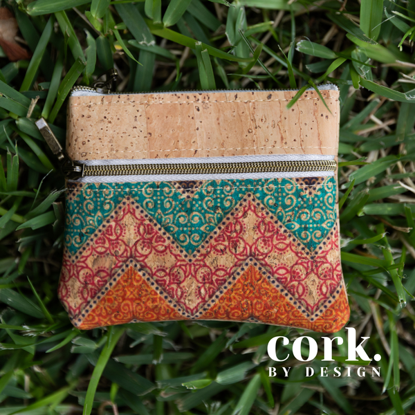 Isabel Cork Purse - Chevron CPC