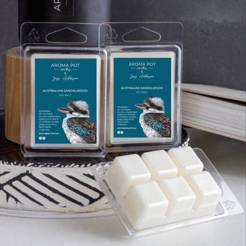 Melts - Aroma Pot - Scented Soy melts - Australian Sandalwood MAS