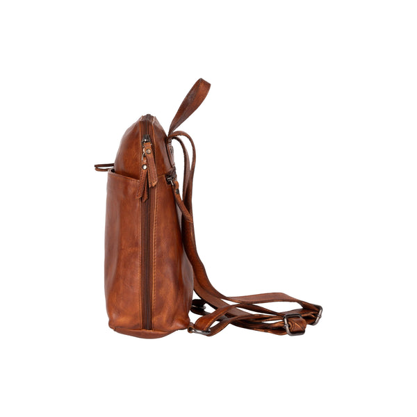 Leather Backpack Perth - Cognac GW6854COG LBP