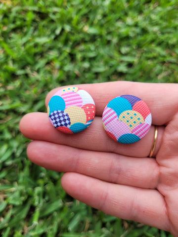 Earrings - Mermaid Button stud earrings SSM