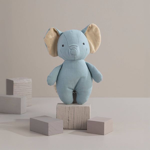 Linen Animal - Eddie the Elephant - Small LEES 💚