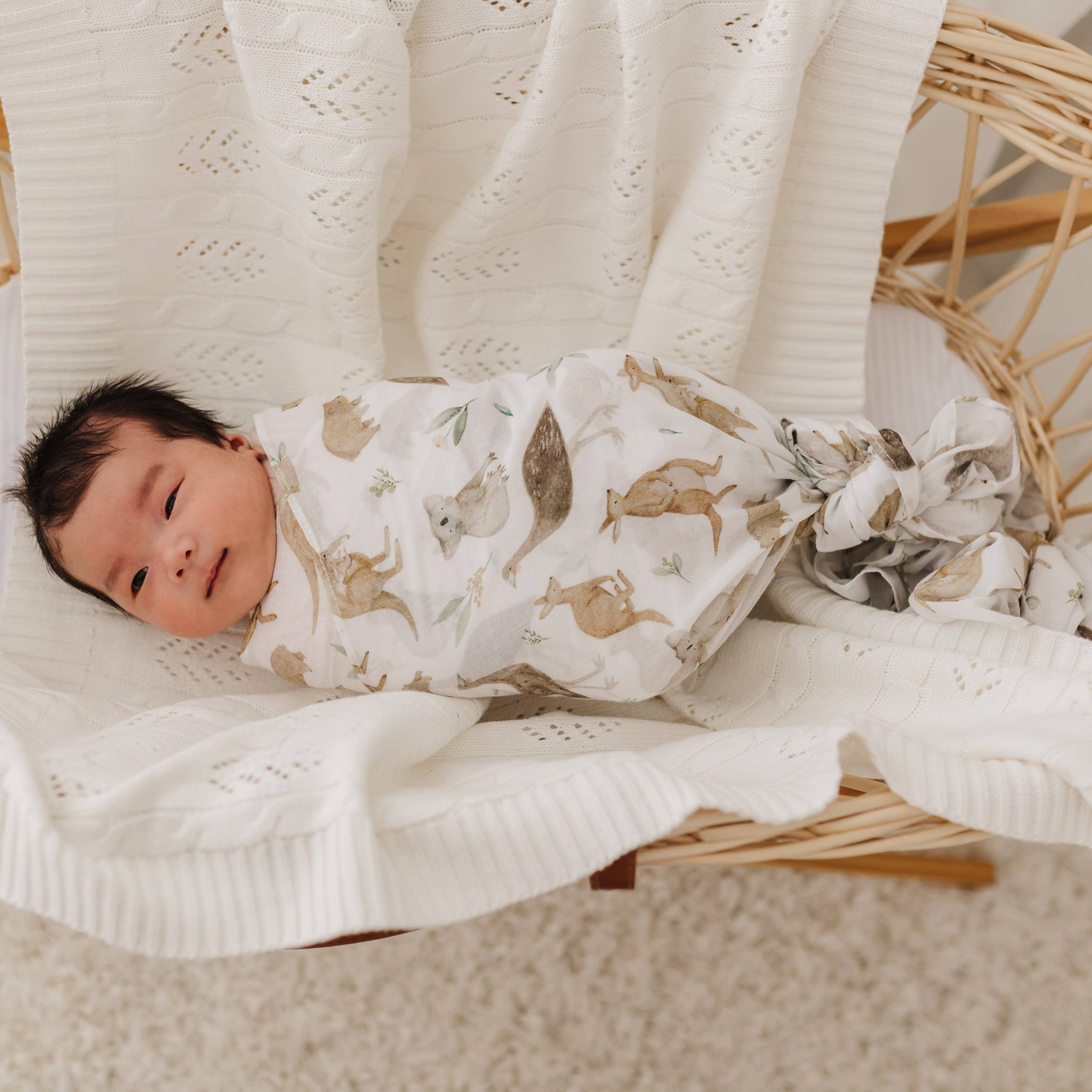 Australiana Muslin Wrap/Swaddle AMS
