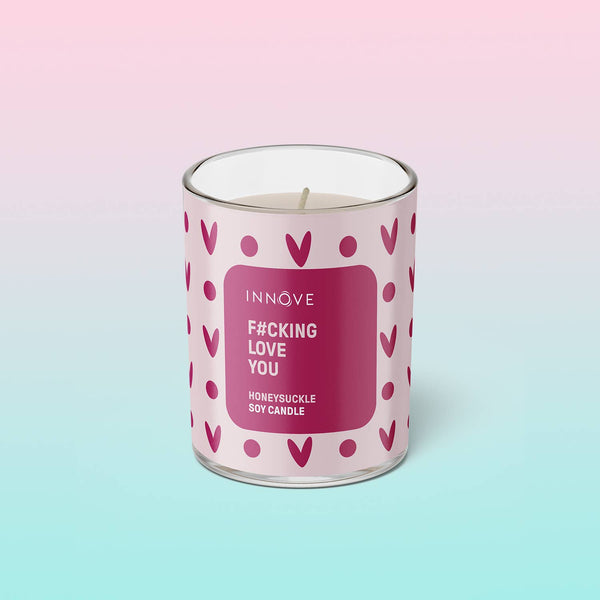 Candle - F#cking Love You Soy Candle, Honeysuckle FRAGRANCE CHF
