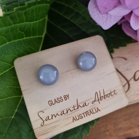 Earrings - Samantha Abbott Glass Studs - 79