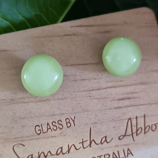 Earrings - Samantha Abbott Glass Studs - 6