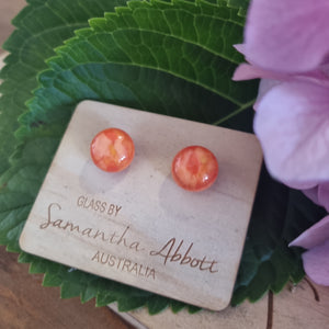 Earrings - Samantha Abbott Glass Studs - 2