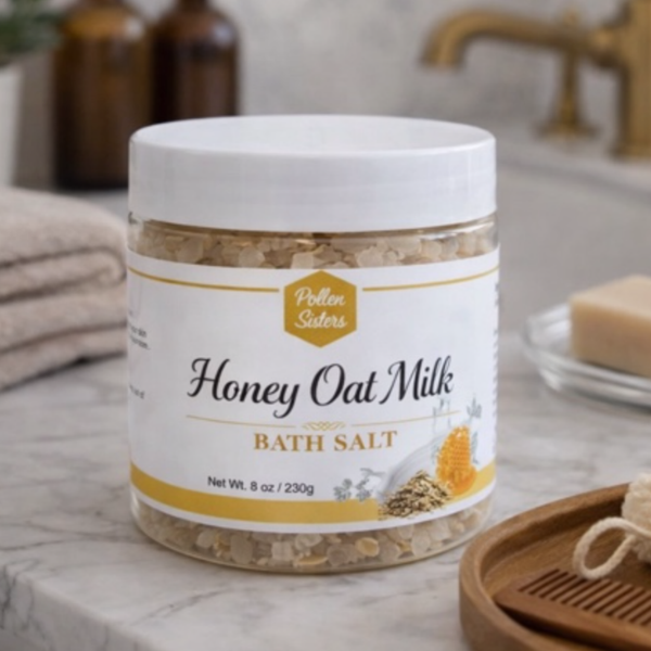 Honey, Oat, Milk Bath Salts PSHS