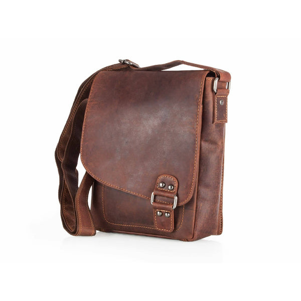 Greenwood Leather - Leather Shoulder Bag Sandel - Hobart GWH