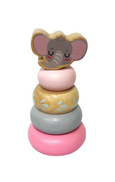 Wooden Mini Safari Animal Stacking Toy assorted WSA