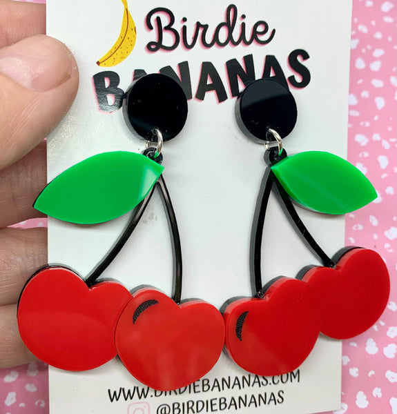 Earrings - Cherry Earrings BCHE .