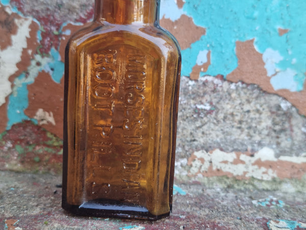Morse's Indian Root Pills Sample Bottle