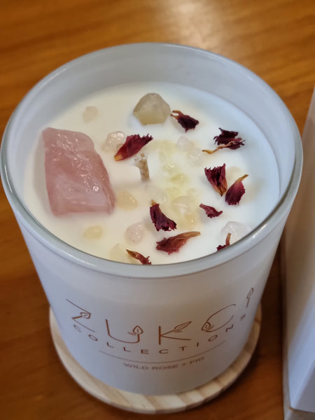 Candle - Zukci Collections - Friendship - Wild Rose & Fig - ZCF