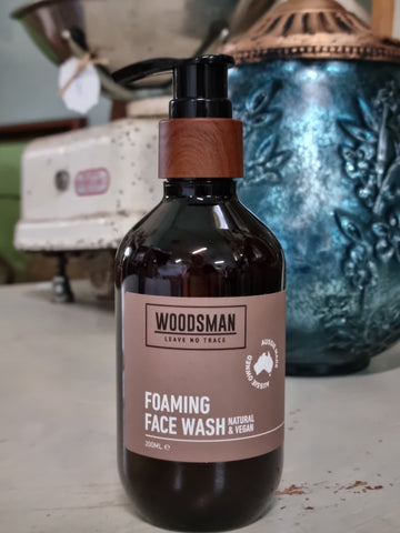 Woodsman Peppermint Foaming Face Wash 200ml WPF