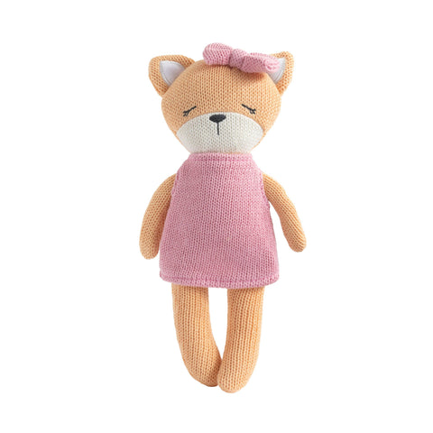 Knitted Animal Toy- Frankie the Fox 2025 KFF