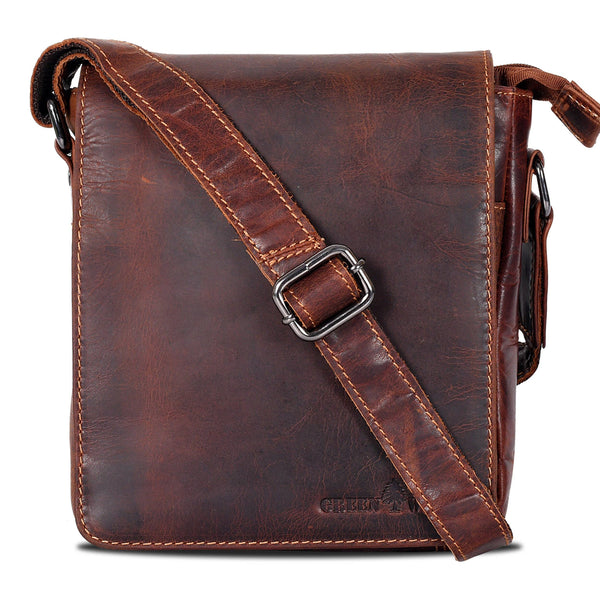 Leather Shoulder Bag Luna - Sandal GW191048SAN LSL