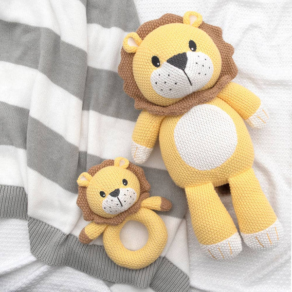 Leo the Lion Knitted Toy LLT