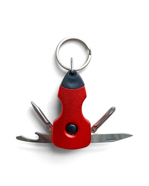 Key Ring Multi Tool - Red FDKR