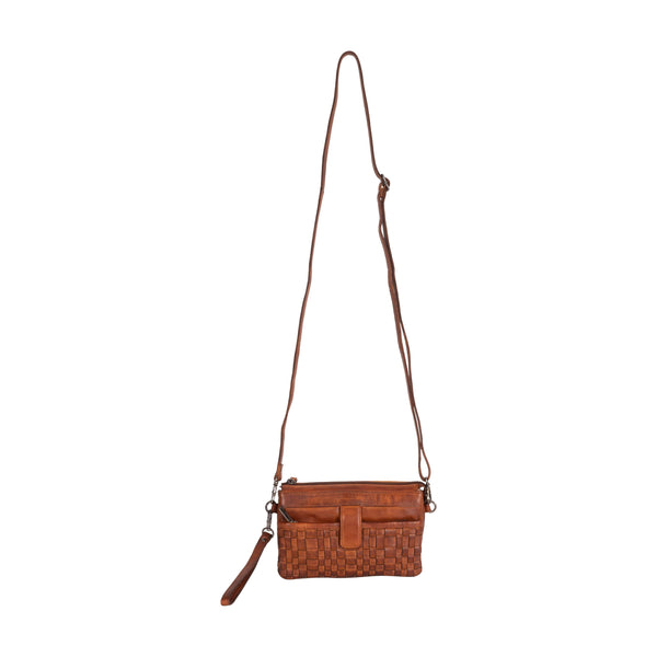 Greenwood Leather - Leather Phone Bag Cognac GLP