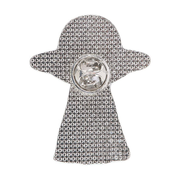 Glow in the Dark UFO Enamel Pin Badge