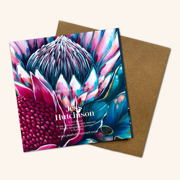 In Full Bloom' Greeting Card JFB 💚