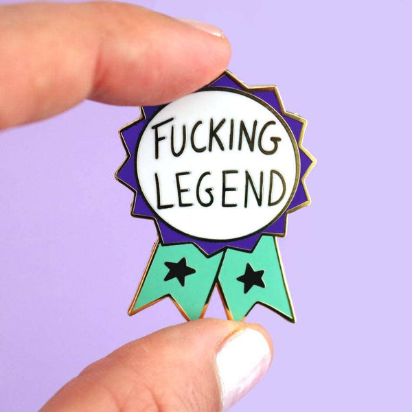 Jubly-Umph Lapel Pin - Fucking Legend Lapel Pin 💚