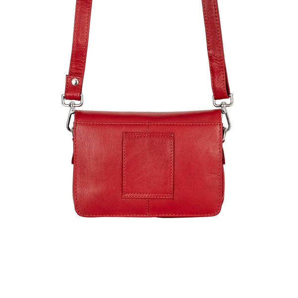Leather Mobile Bag GW6814 Red LMR