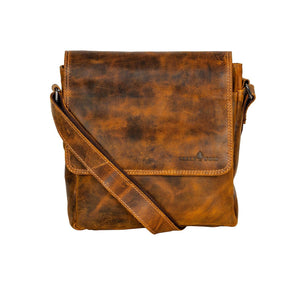 Greenwood Leather - Shoulder Bag Ballarat - Camel GWBC